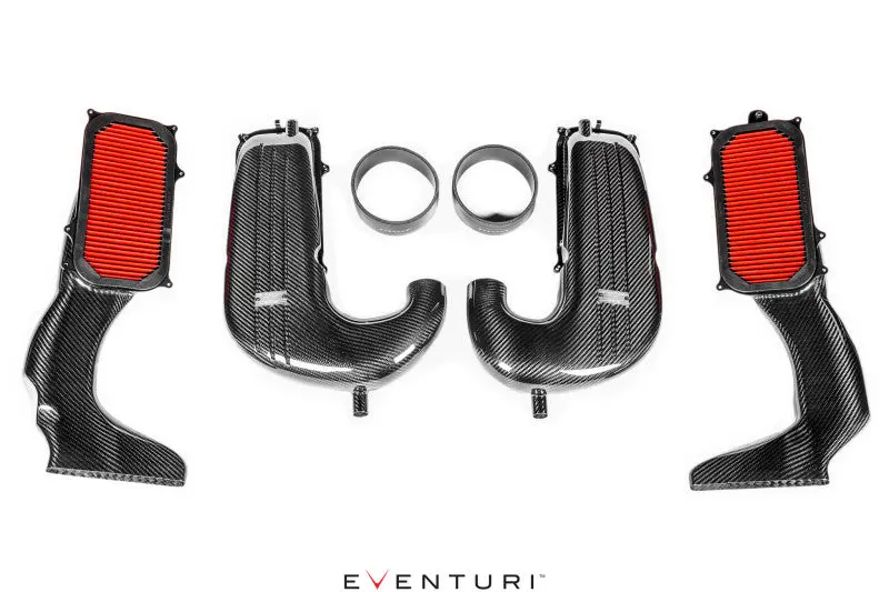 Eventuri Black Carbon Fiber Cold Air Intake For Mercedes-Benz Glc63 S 1
