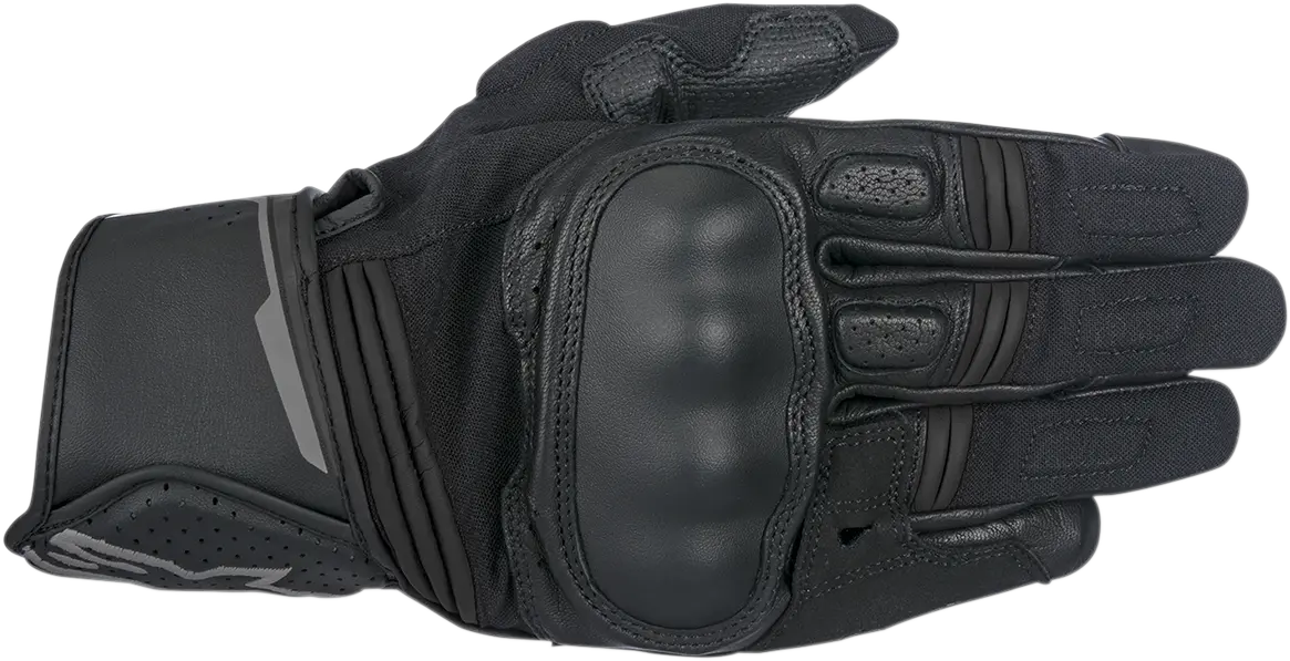Alpinestars Booster Motorcycle Gloves – Black/Gray, Large (Model 3566917-104-L) 1