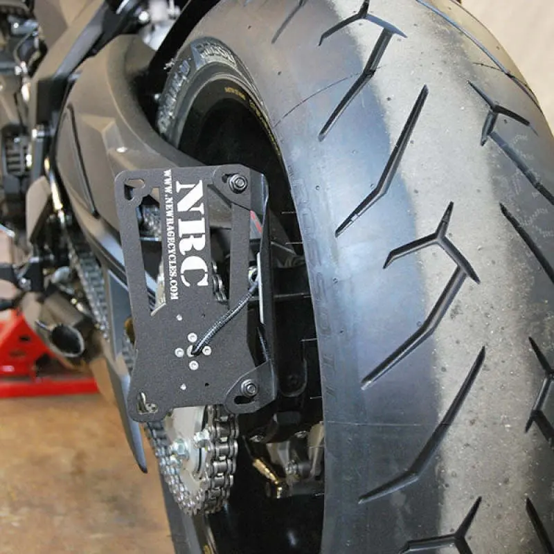 Rage Cycles Side-Mount License Plate Bracket For 2019+ Mv Agusta Dragster 800 1