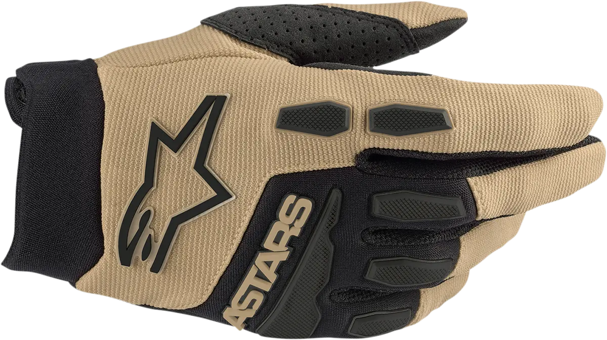 Alpinestars Full Bore Motorcycle Gloves – Sand/Black Color, Small Size (Model 3563622-891-S) 1