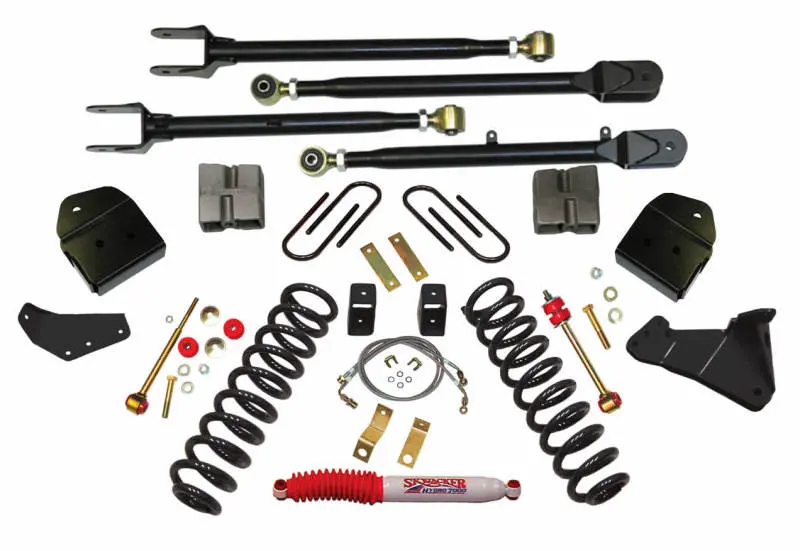 Skyjacker 4-Inch Lift Kit For 2005 Ford F-350 4Wd Diesel Trucks With Leaf Spring Suspension 1