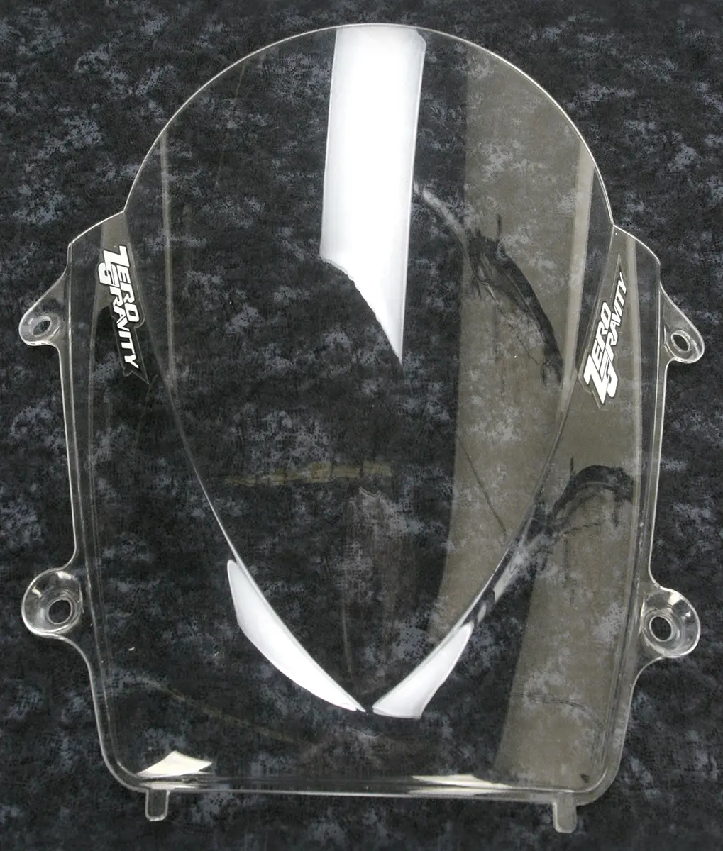 Zero Gravity Double Bubble Windscreen – Clear, Designed For Honda Cbr600Rr (2016–2023, Part 16-408-01) 1