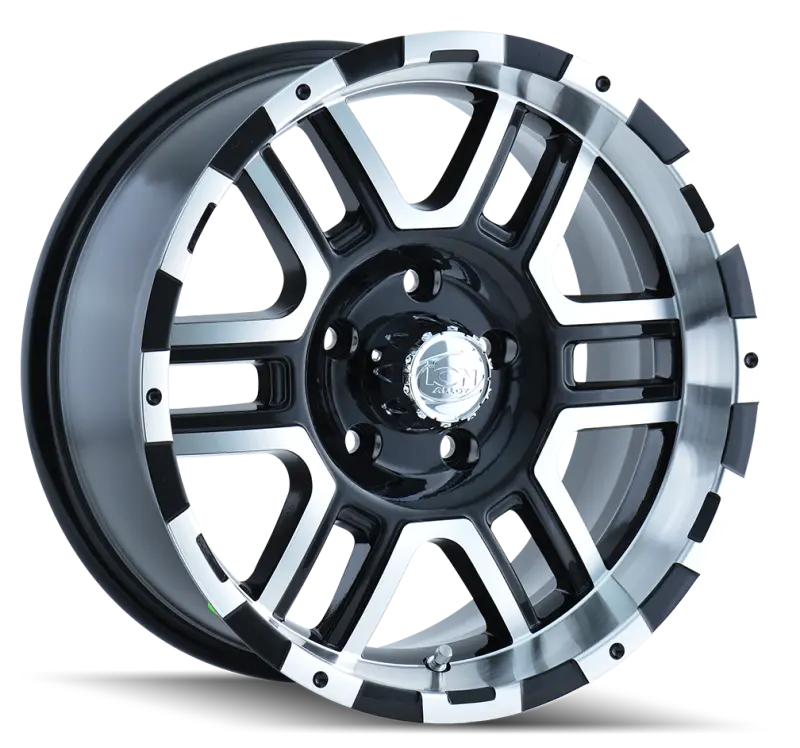 Ion Type 179 Forged Alloy Wheel – 18X9 Inch, 6X139.7 Bolt Pattern, 12Mm Offset, 106Mm Hub Bore, Black With Machined Face 1