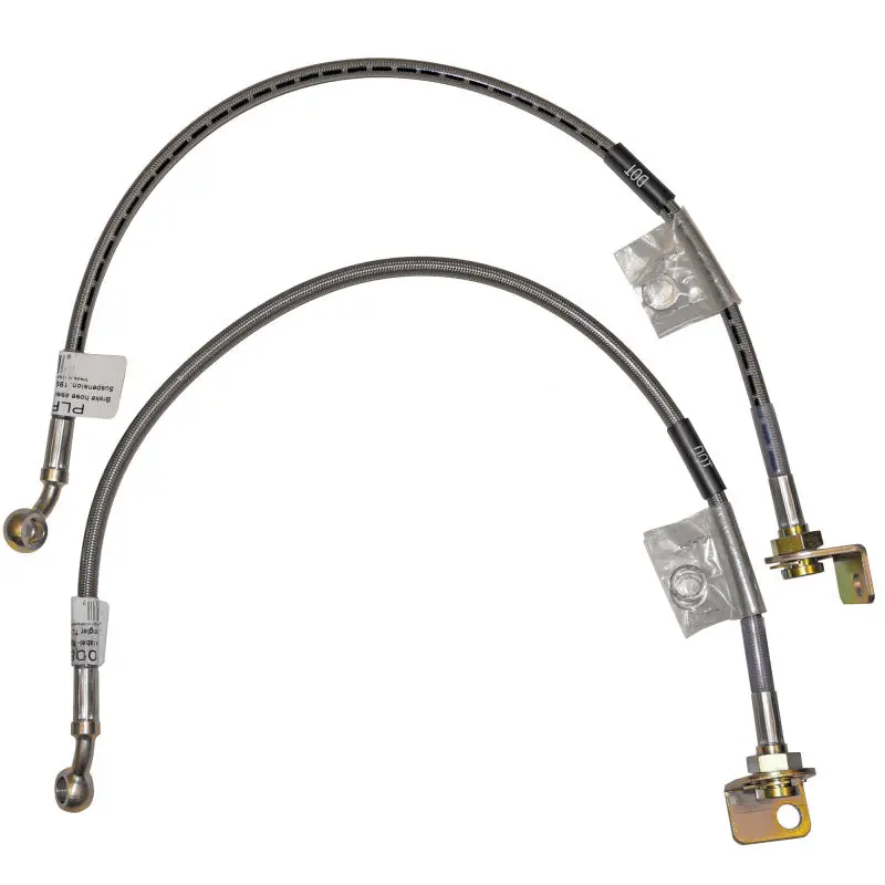 Rancho Stainless Steel Front Brake Lines For 1997–2006 Jeep Tj 1