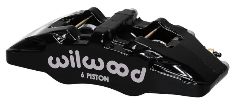 Wilwood Forged Dynapro 6-Piston Caliper – Right-Hand Mount, 5.25-Inch Bolt Pattern, Dual Piston Sizes 1