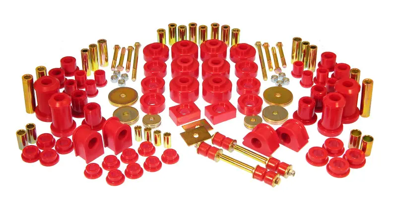 Prothane Total Suspension Bushing Kit For 1997–2003 Ford F-150/F-250Ld 4Wd – Red 1