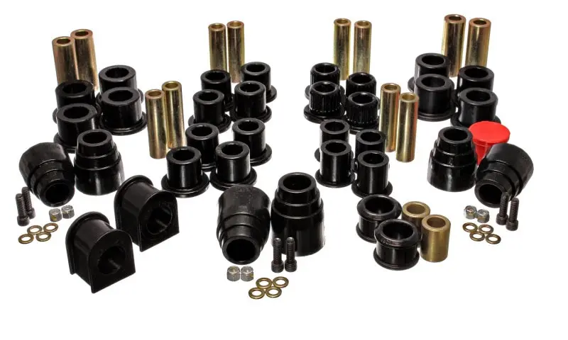 Energy Suspension Hyper-Flex Master Bushing Kit For 2000–2004 Ford Excursion 4Wd – Complete Black Polyurethane Upgrade 1