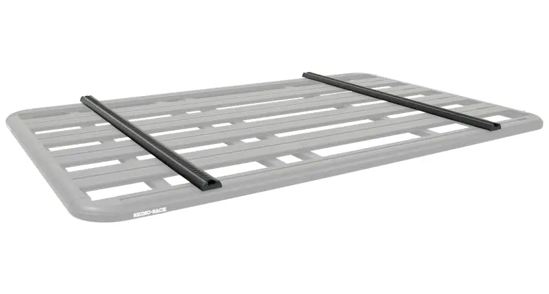 Rhino-Rack Pioneer Accessory Bars – 48″ C-Channel Crossbars (Pack Of 2), Black 1