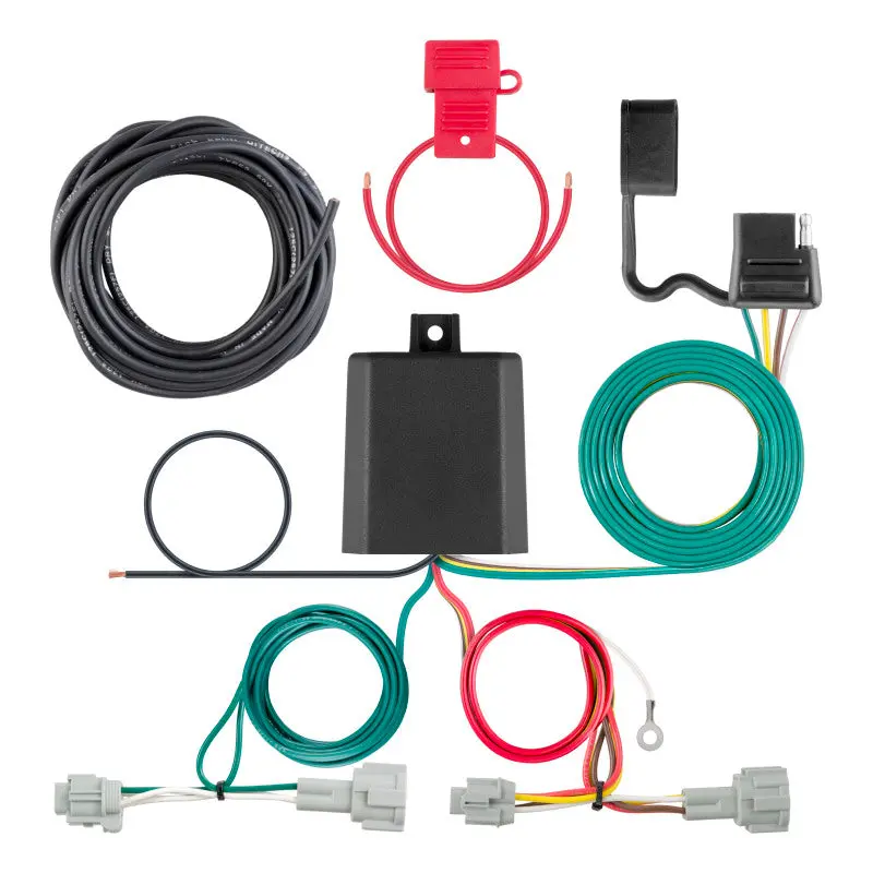 Curt Custom Wiring Harness For 2011–2017 Nissan Quest – 4-Way Flat Trailer Connector Output 1