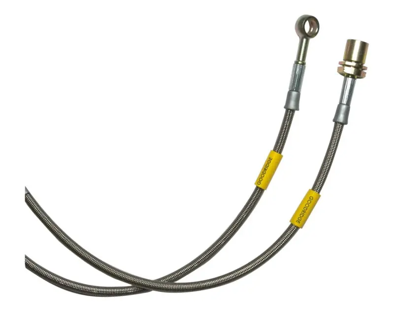 Goodridge Stainless Steel Extended Brake Line Kit — 4-Inch, Fits 2000–2005 Chevrolet Silverado 1