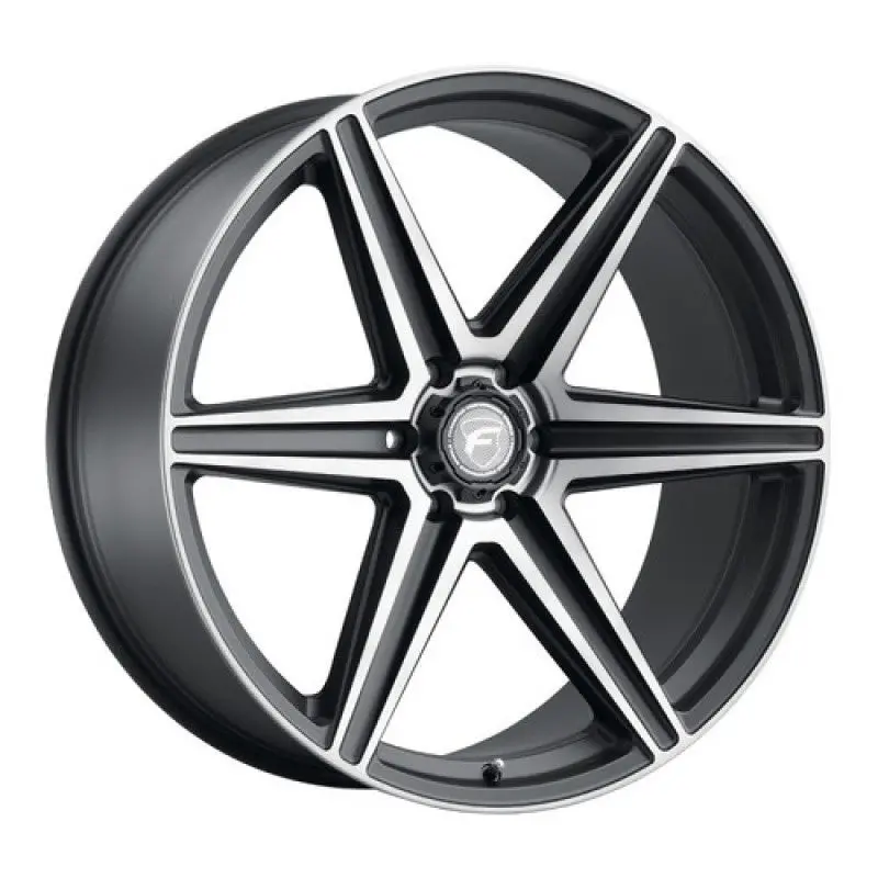 Forgestar F012 Forged Alloy Wheel – 24X10 Inches, 6X139.7Mm Bolt Pattern, +25Mm Offset, Satin Black W/ Machine-Finished Lip 1