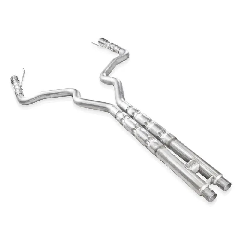Stainless Works 3-Inch Cat-Back Exhaust With H-Pipe & Retro Chambered Mufflers For 2015–2016 Mustang Gt 1