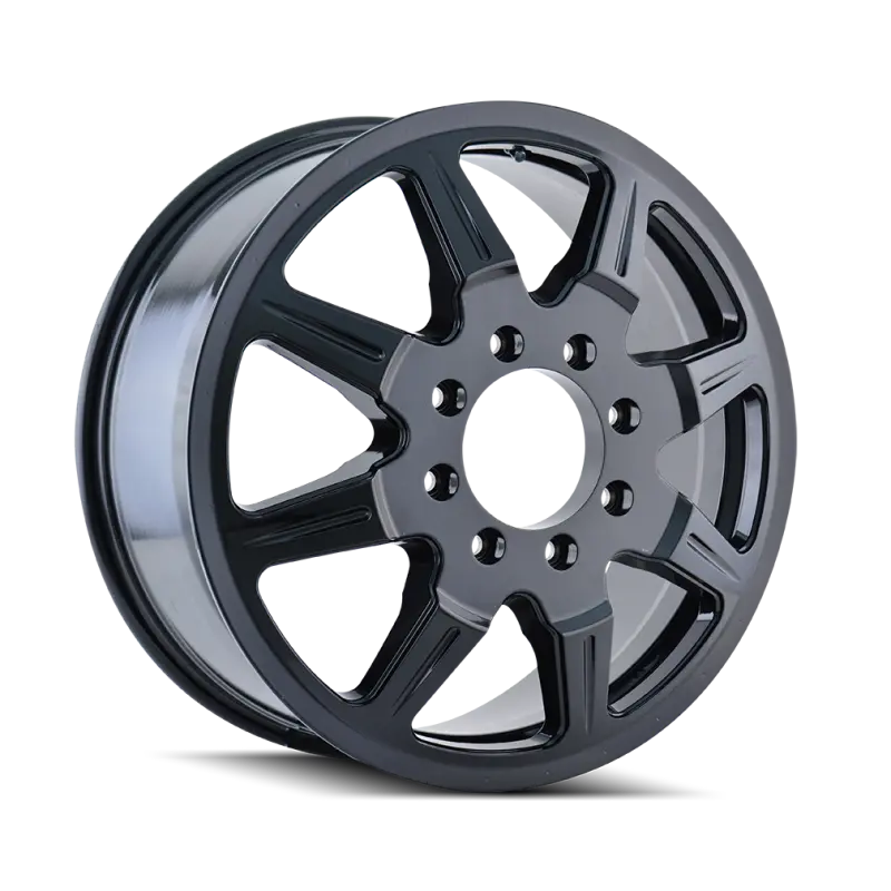 Mayhem 8101 Monstir 19.5X6.75 / 8X165.1 Bp / 102Mm Offset / 121.3Mm Hub Inner Black Wheel 1