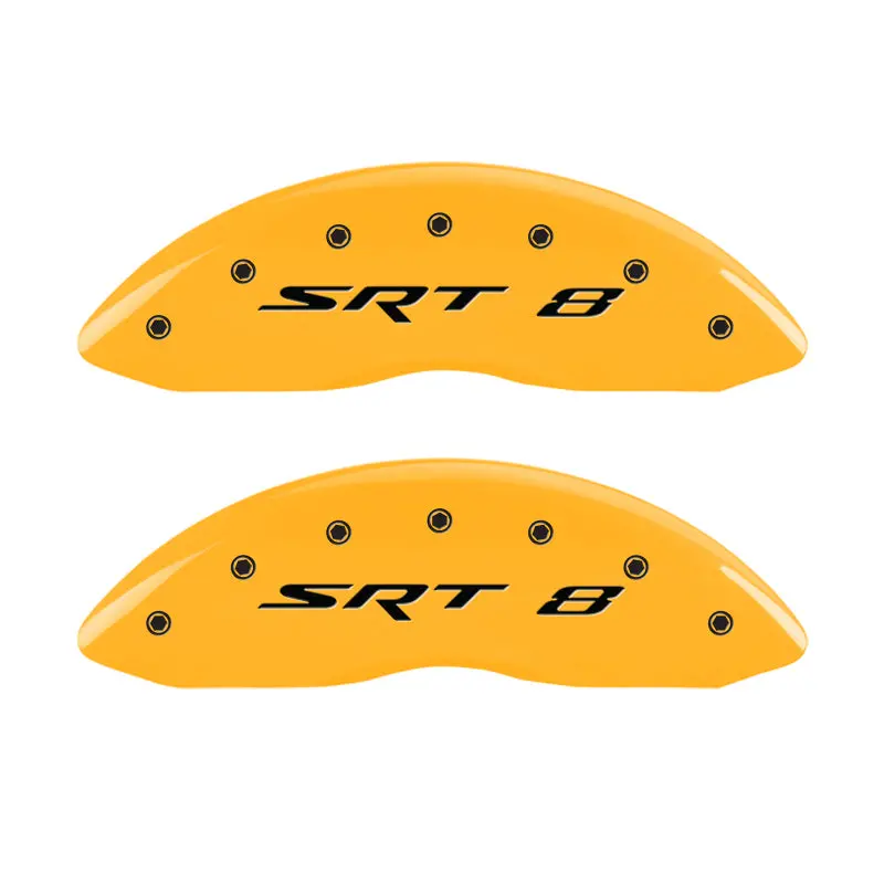 Mgp Engraved Yellow Srt8 Caliper Covers — Front And Rear 1