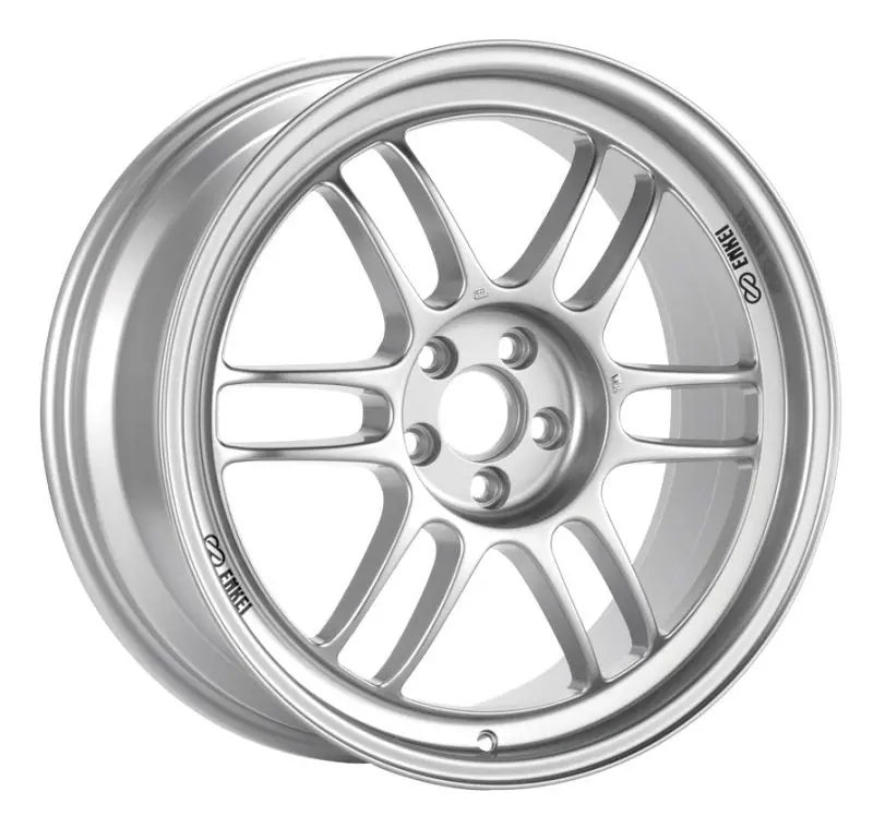 Enkei Rpf1 18X9.5 5X114.3 45Mm Offset 73Mm Bore Silver Wheel  Rx8 / 93-98 Supra 1
