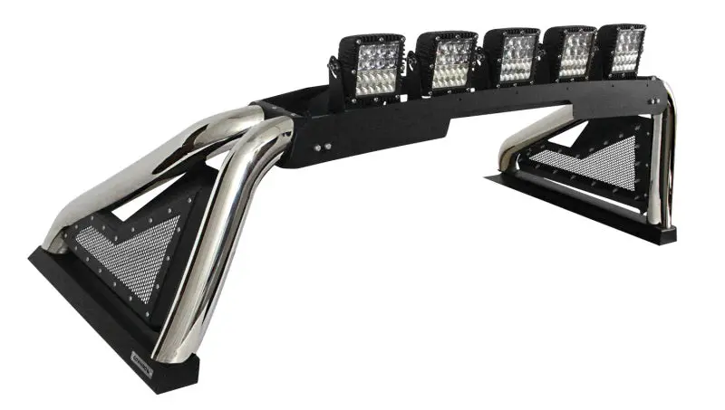Go Rhino Sport Bar Complete Kit For 2015–2020 Chevrolet Colorado – Includes Retractable Light Mount 1