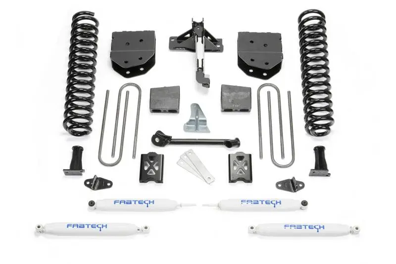 Fabtech 6-Inch Lift Kit With Performance Shocks For 2005–2007 Ford F-250 4Wd (Excludes Overload Springs) 1