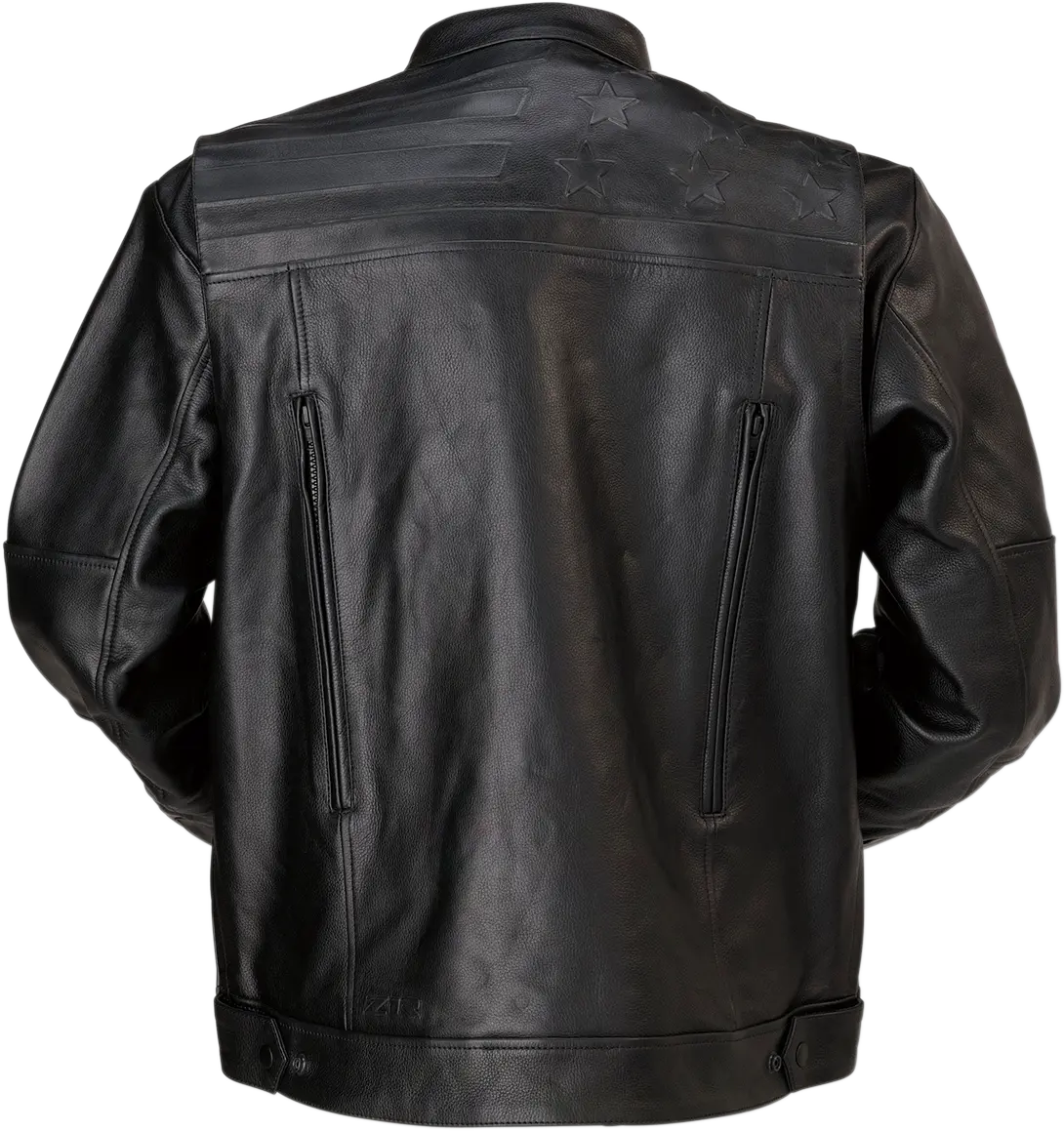 Z1R Deagle Premium Leather Motorcycle Jacket – Black, Size Xl (Model 2810-3760) 1