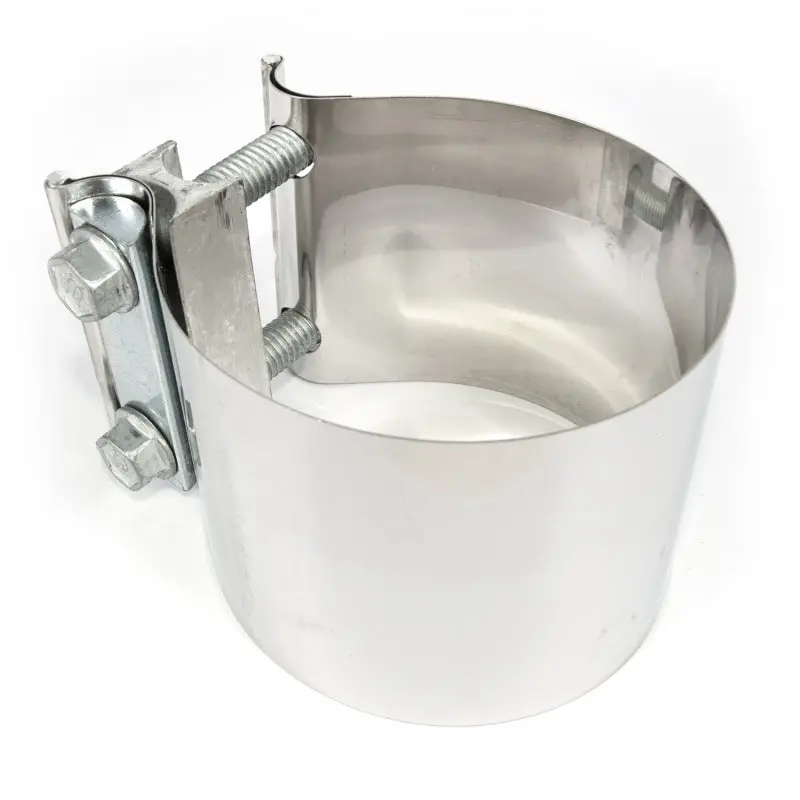 Stainless Works 3.5" High-Torque Wide Accuseal Clamp For Exhaust Systems 1