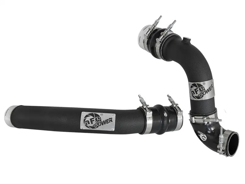 Afe Bladerunner 3-Inch Intercooler Tube Kit – Hot & Cold Side, Black Finish For 2017+ Ford 6.7L Diesel V8 1
