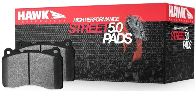 Hawk Hps 5.0 Front Brake Pads — Street Performance Compound, Fits 2020–2021 Corvette C8 Z51 1