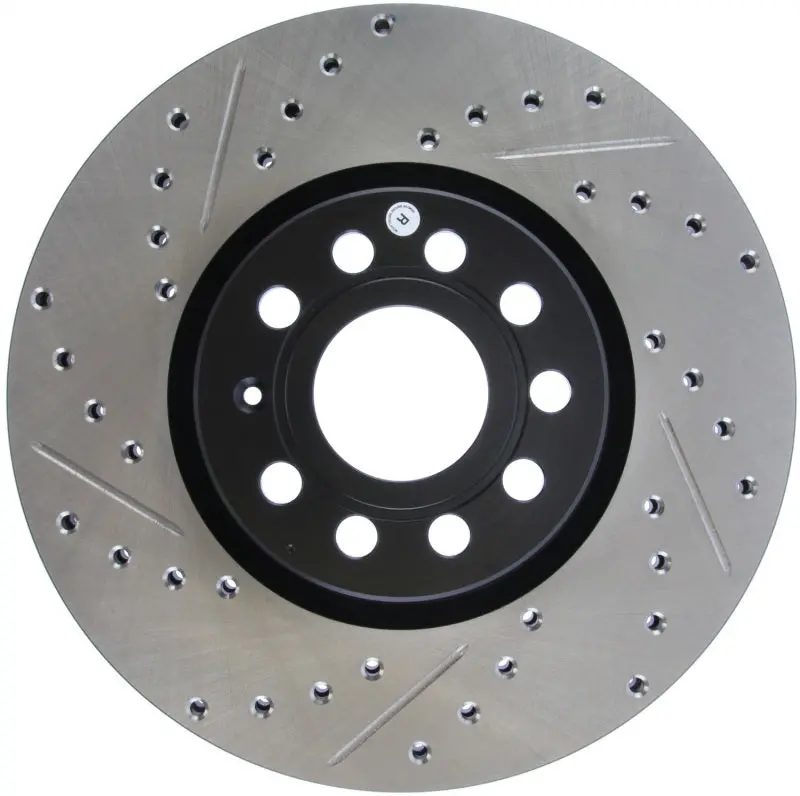Stoptech Slotted & Drilled Sport Brake Rotor 1