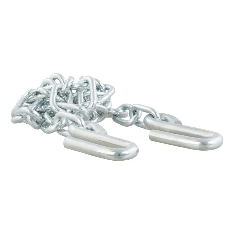 Curt 48-Inch Safety Chain With Dual S-Hooks – 5,000 Lb Capacity, Clear Zinc Coated 2