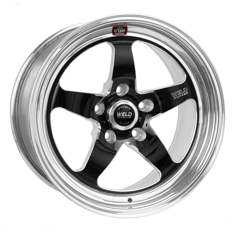 Weld S71 17X10 / 5X120Mm Bp / 7.2In. Bs Black Wheel (High Pad) - Non-Beadlock 1
