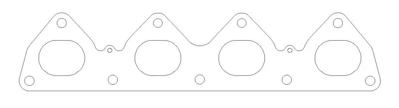 Cometic Honda All H22S 92-01 .030 Inch Mls Exhaust Manifold Gasket 1.770 Inch X 1.380 Inch Port 1