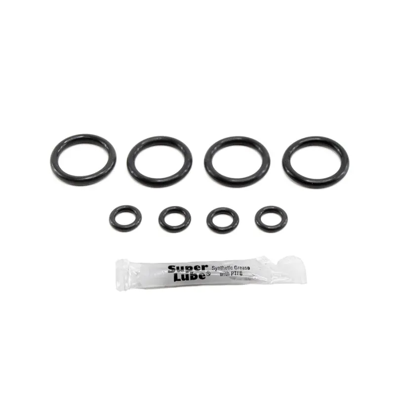 Deatschwerks O-Ring Kit For Subaru Side-Fed Fuel Injectors (4 Top + 4 Bottom) 1