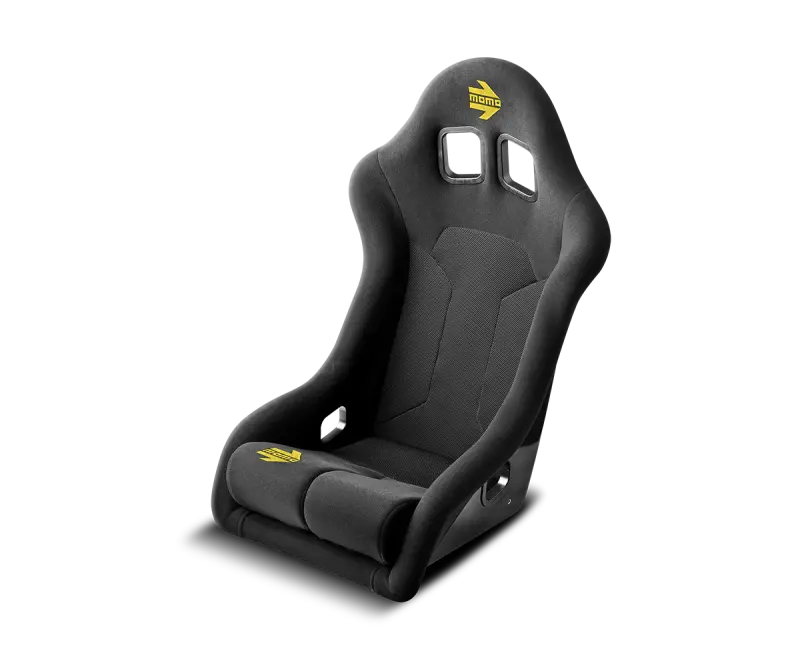 Momo Supercup Racing Seats – Fia 8855-1999 Certified, Black Hardshell Design 1