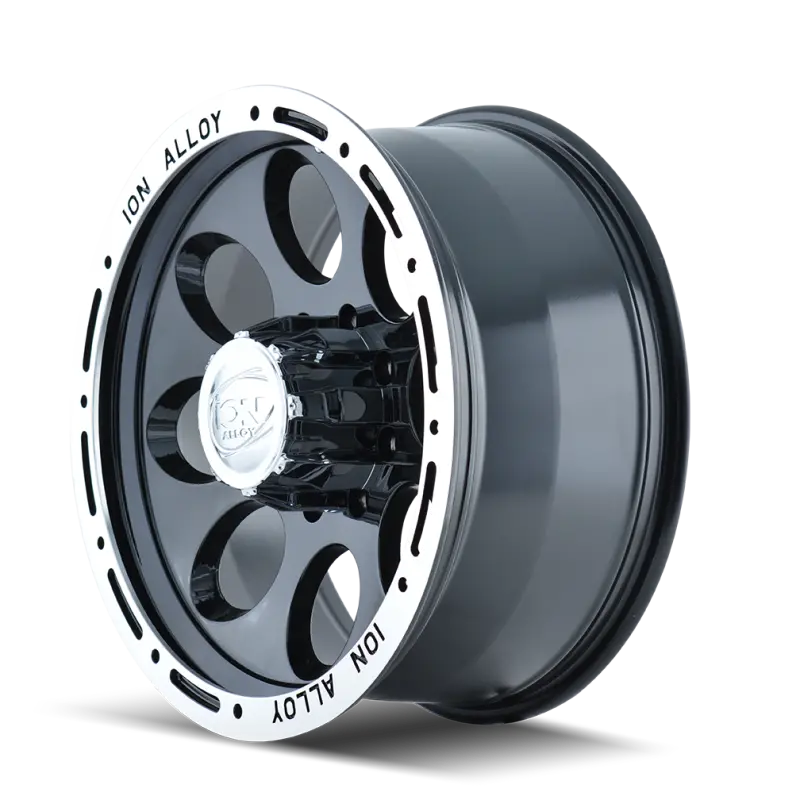 Ion Type 174 Forged Wheel – 15X10, 5X120.65, -38Mm Offset, 83.82Mm Hub, Black/Machined Finish 2