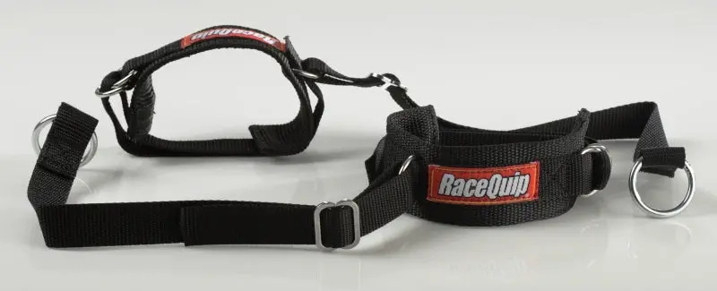 Racequip Standard 2-Foot Black Arm Restraints 1
