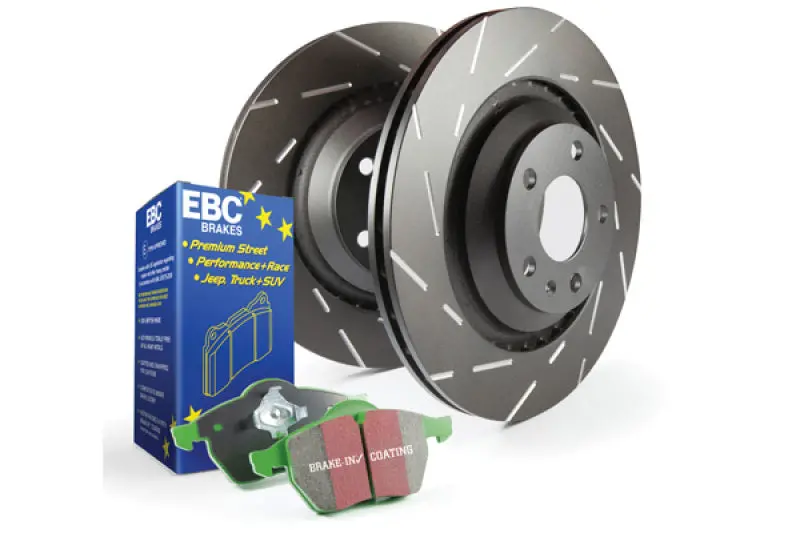 Greentuff Stage 2 Brake Kit – Includes Usr Rotors And Performance Pads 1