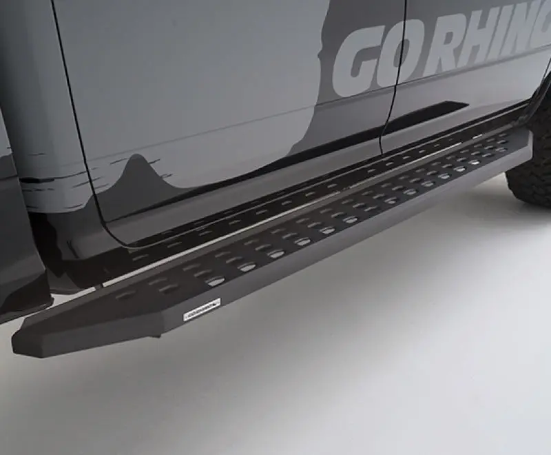 Go Rhino Rb20 Rocker Panel Protection Kit With Mounting Brackets For 2009–2014 Dodge Ram 1500 1