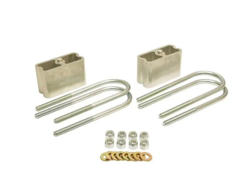 Belltech 3-Inch Extruded Aluminum Lowering Block Kit 1