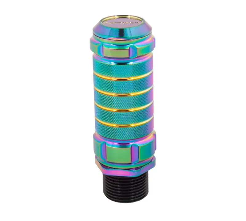 Nrg Stealth Adjustable Shift Knob – M10X1.25 Thread, Compatible With Nissan, Mazda, And Toyota – Neochrome Finish 1