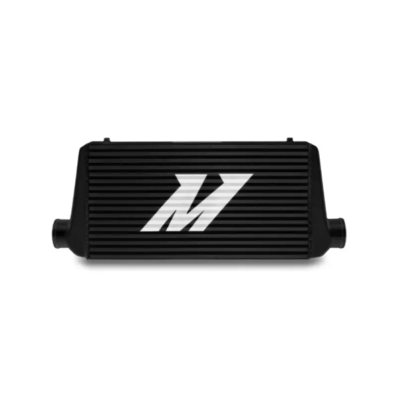 Mishimoto Universal Black R-Line Intercooler — 31×12×4" Overall, 24×12×4" Core, Dual 2.5" Inlet/Outlet 2