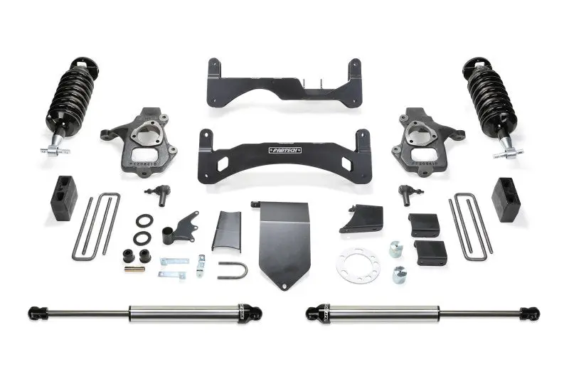 Fabtech 14-18 Gm C/K1500 W/Oe Forged Uca 6In Perf. System Gen Ii W/Dl 4.0 Coilovers & Rear Dl Shocks 1