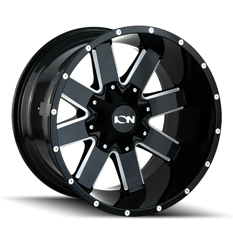 Ion Type 141 Gloss Black Milled Alloy Wheel – 20X9 1