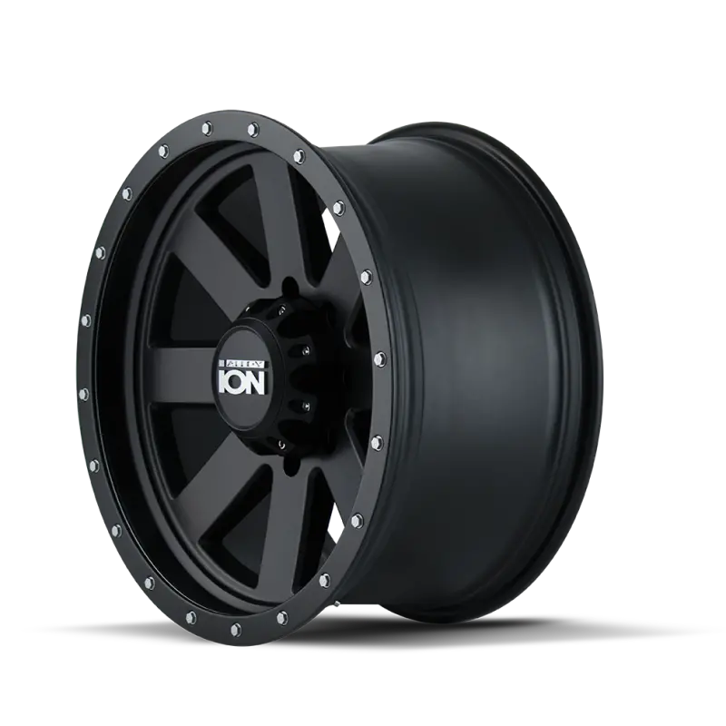 Ion Type 134 Matte Black/Black Beadlock Wheel – 20×9, 6×139.7, 0Mm Offset, 106Mm Hub Bore 1