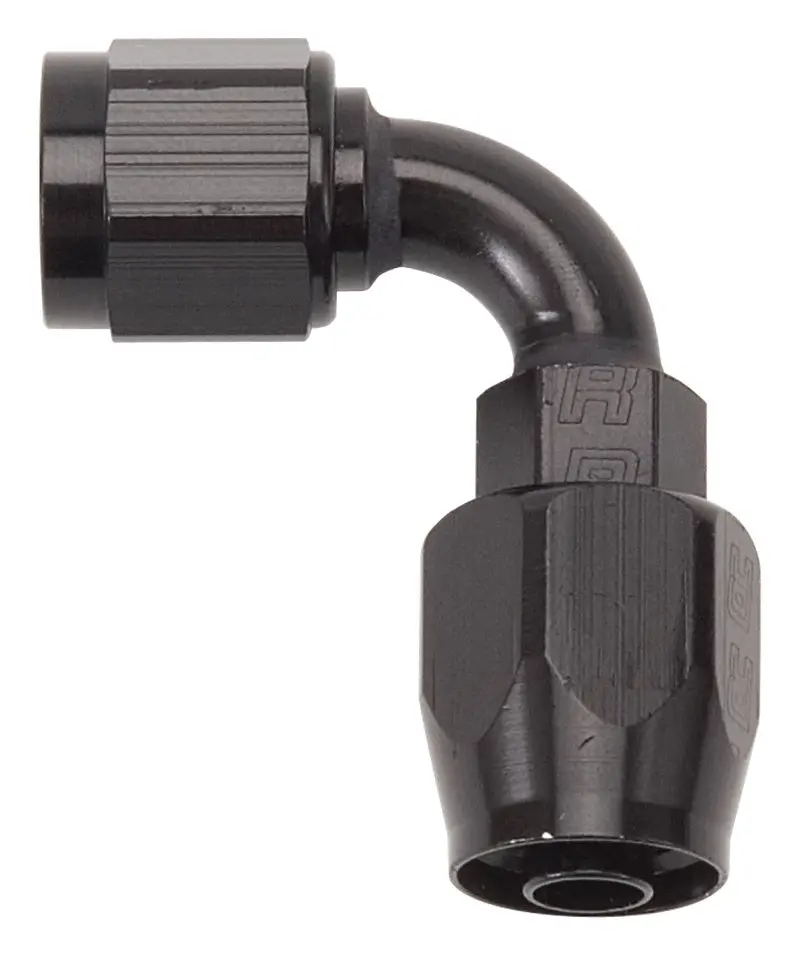 Russell Performance -6 An Black 90° Full-Flow Hose End Fitting 1
