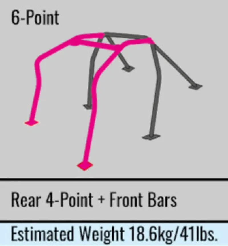 Cusco Chro-Moly Roll Cage 6P S13 W/ Sunroof (S/O / No Cancel) 1