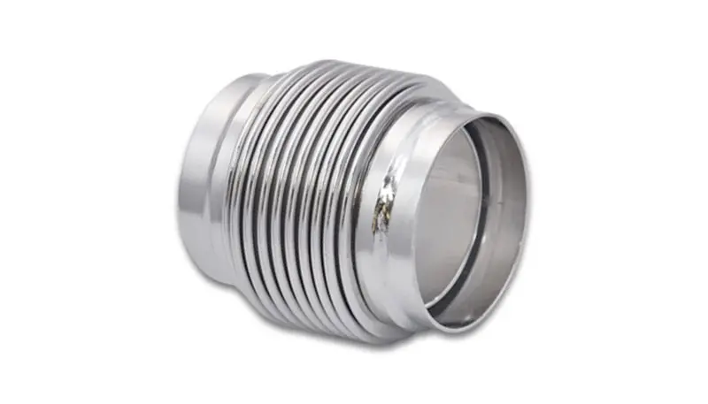 Vibrant Stainless Steel Expansion Bellows – 2.25" Id, 3" Length, Electro-Polished W/ Solid Liner 1