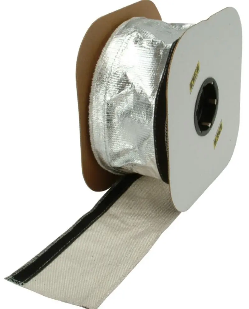 Dei Aluminized Heat-Resistant Sleeving — 2.5" × 50' Roll With Hook-And-Loop Closure 1