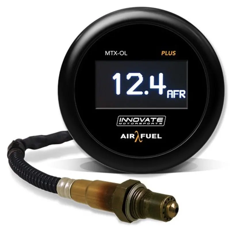 Innovate Mtx-Ol Plus Wideband Afr Gauge Kit – Oled Display, 8Ft Harness, Built-In O2 Sensor 1