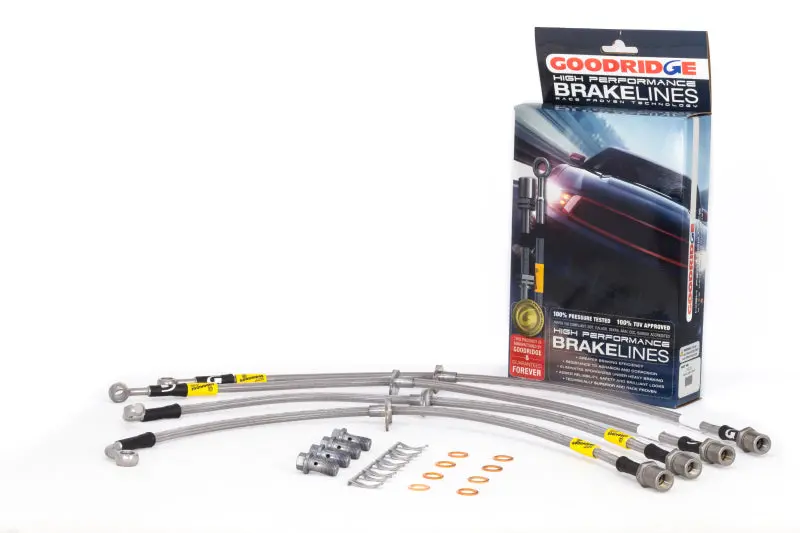 Goodridge Stainless Steel Brake Lines For All Subaru Legacy Models (2010–2012) 1